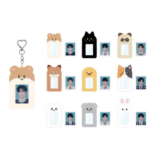 [PRE-ORDER EVENT] ZEROBASEONE TIMELESS WORLD IN SEOUL OFFICIAL MD FLUFFY ID HOLDER