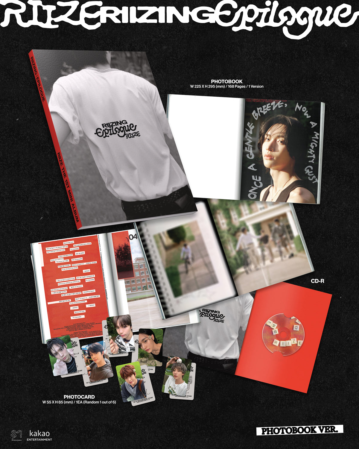 [PRE-ORDER BENEFIT] RIIZE 1st Mini Album RIIZING : Epilogue (PHOTO BOOK Ver.)