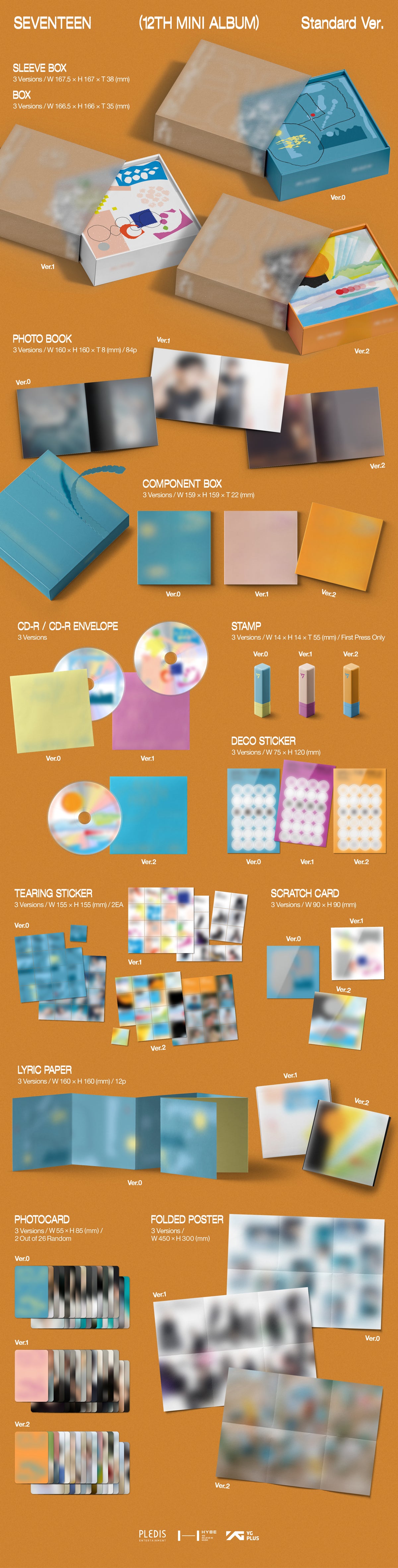 [PRE-ORDER BENEFIT] SEVENTEEN 12th Mini Album Standard ver.