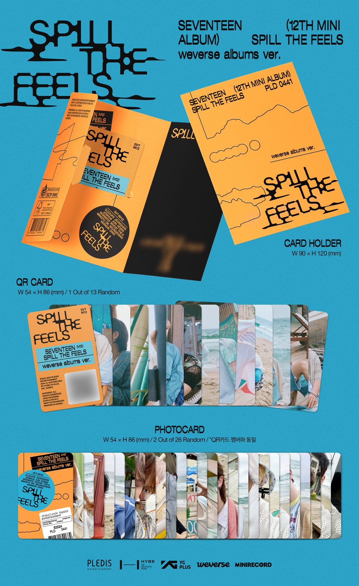 [PRE-ORDER BENEFIT] SEVENTEEN 12th Mini Album Weverse Albums ver.