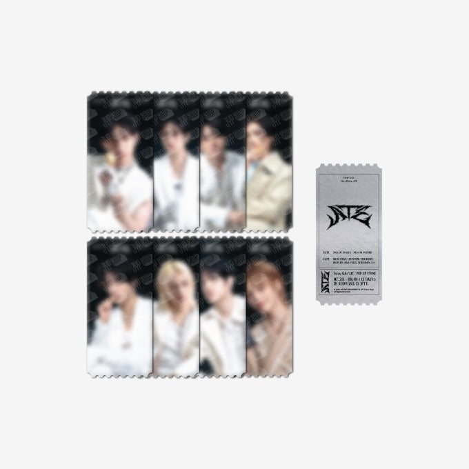 Stray Kids ATE POP-UP STORE OFFICIAL MD FOLDING TICKET SET