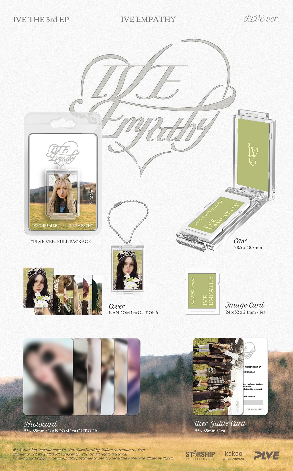 [PRE-ORDER] IVE 3RD ALBUM IVE EMPATHY (PLVE ver.)