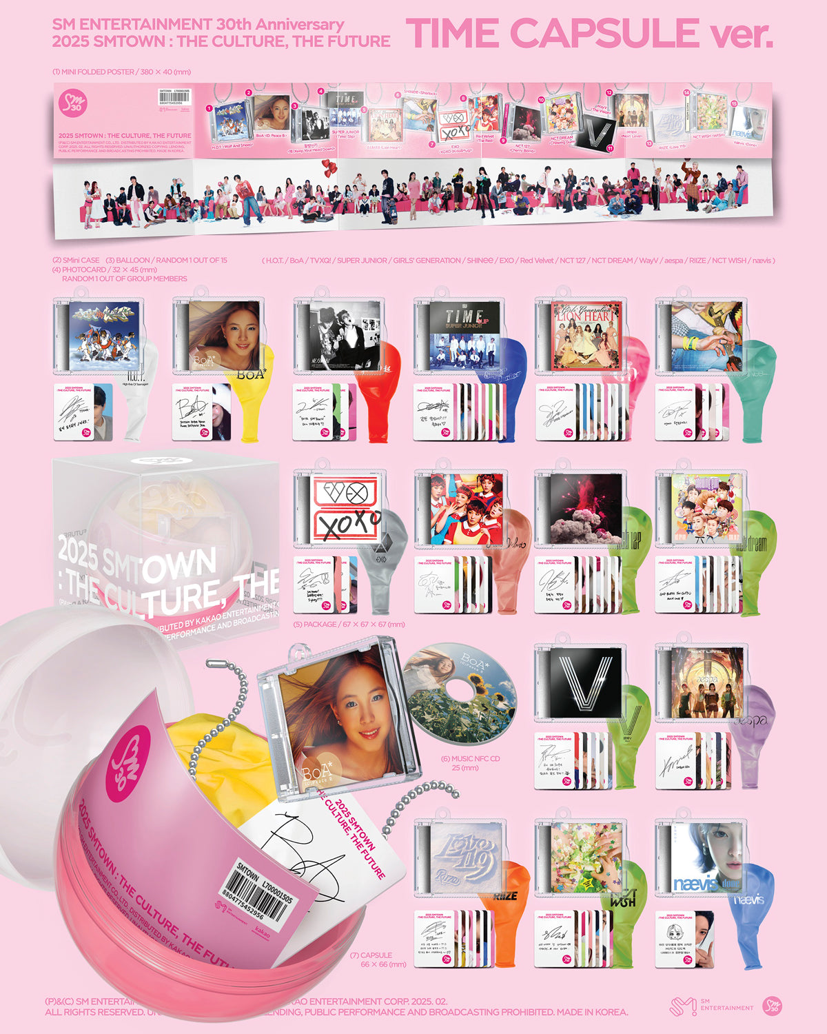[PRE-ORDER] SMTOWN 2025 SMTOWN THE CULTURE, THE FUTURE (TIME CAPSULE Ver.)