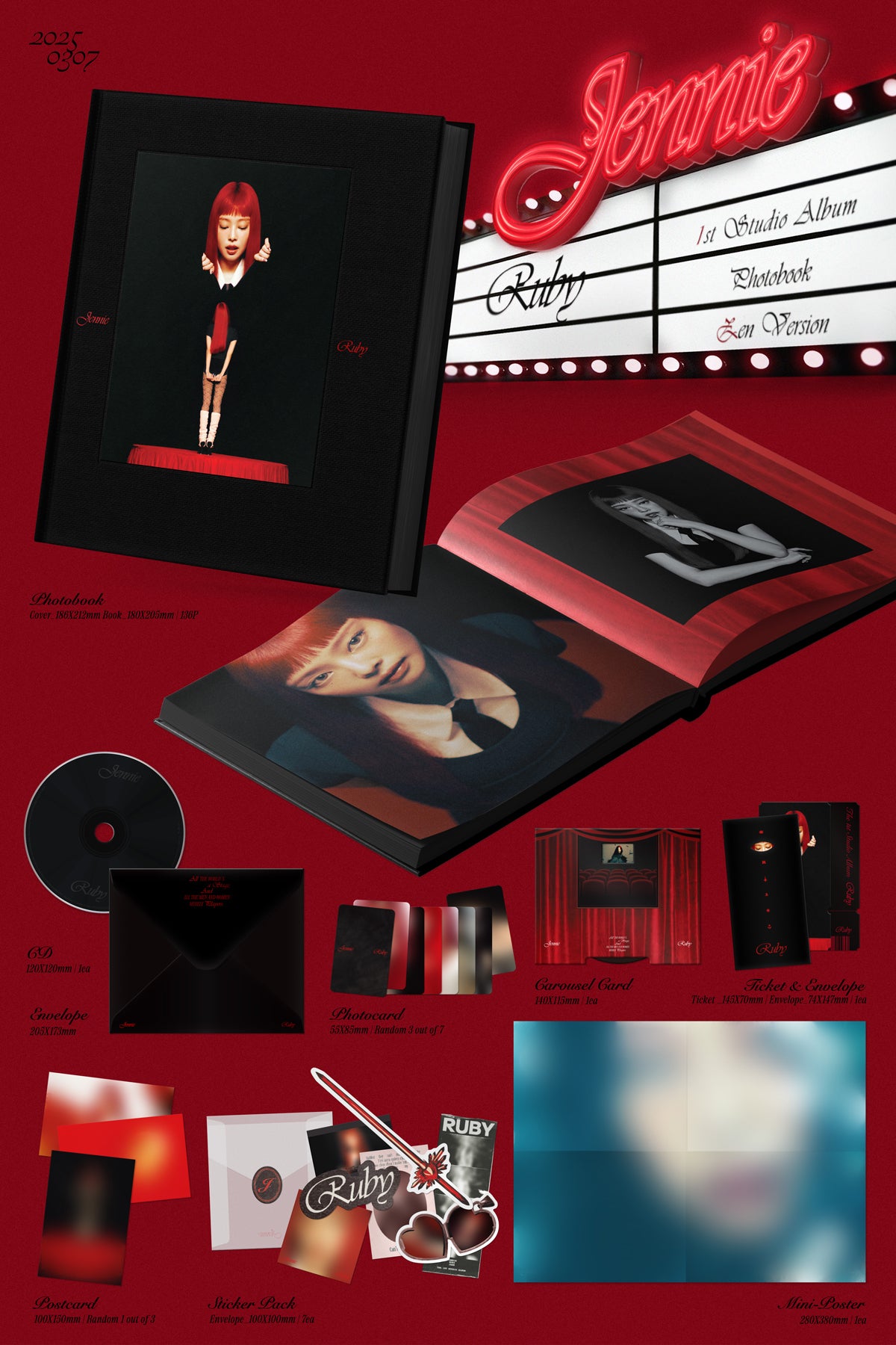 [PRE-ORDER EVENT] JENNIE 1st Studio Album Ruby