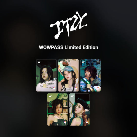WOWPASS K-POP Edition ITZY Official Card