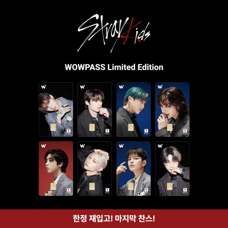 WOWPASS K-POP Edition Stray Kids Official Card