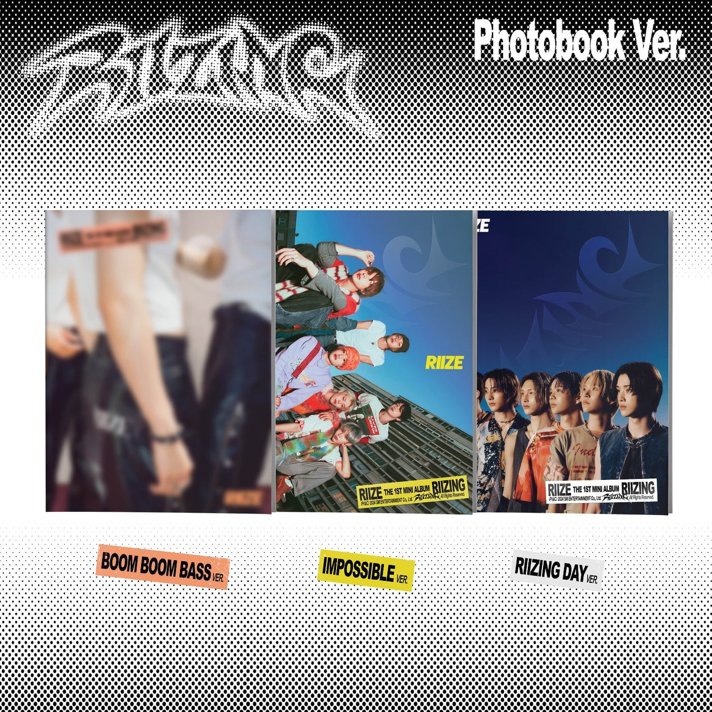 [PRE-ORDER BENEFIT] RIIZE 1ST MINI ALBUM RIIZING (Photo Book Ver.)