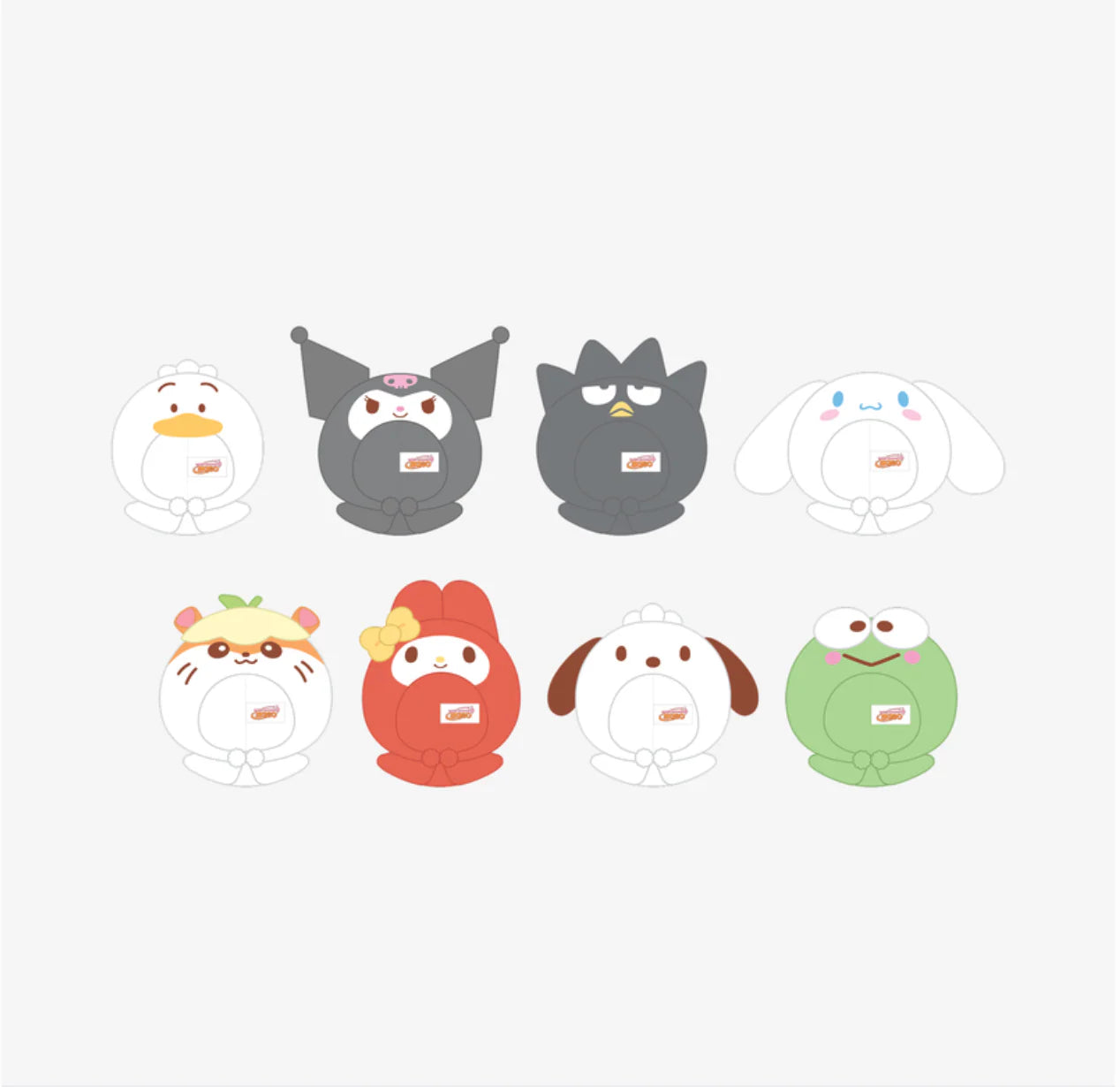 [PRE-ORDER EVENT] Stray Kids SKZOO X SANRIO CHARACTERS OFFICIAL MD 10CM SKZOO PLUSH OUTFIT (SANRIO CHARACTERS Ver.)