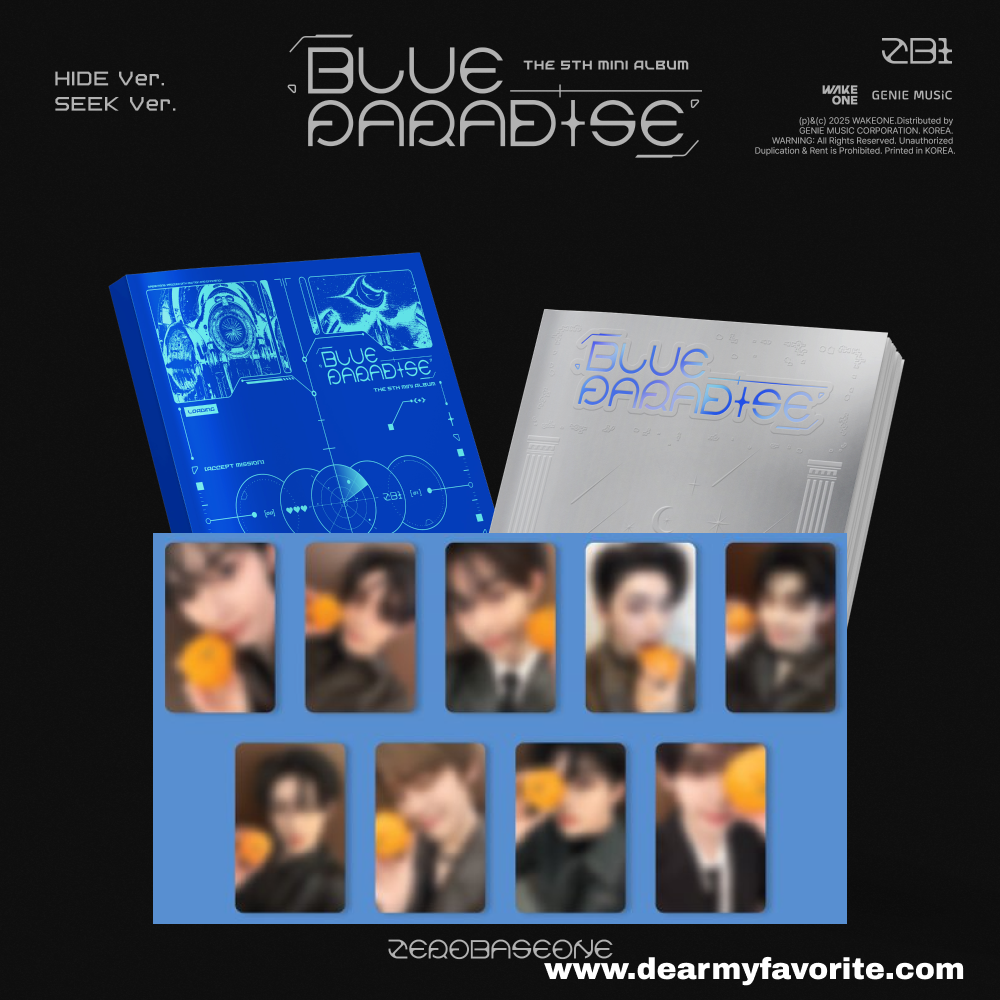 [LUCKY DRAW] ZEROBASEONE 5TH MINI ALBUM BLUE PARADISE