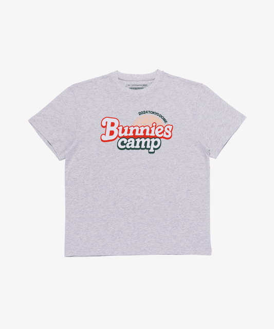 [PRE-ORDER] NewJeans BUNNIES CAMP 2024 TOKYO DOME T-SHIRTS (LIGHT GRAY)