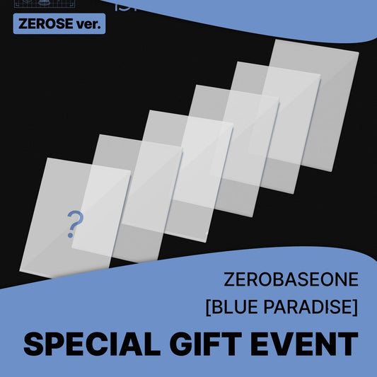 [PRE-ORDER BENEFIT] ZEROBASEONE 5TH MINI ALBUM BLUE PARADISE (ZEROSE Ver.)