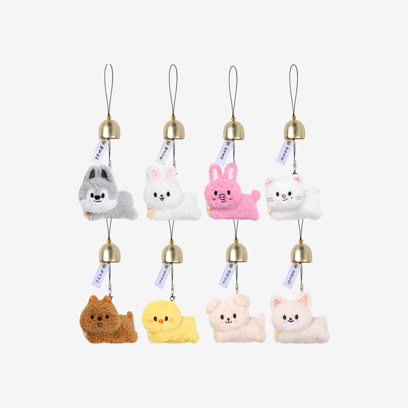 [PRE-ORDER EVENT] Stray Kids World Tour RUN IT SEOUL MD SKZOO PLUSH DOOR BELL KEYRING