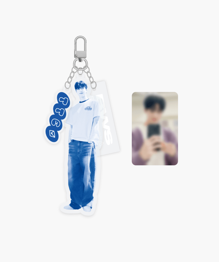 [PRE-ORDER] BYEON WOO SEOK FANMEETING TOUR SUMMER LETTER OFFICIAL MD ACRYLIC KEYRING