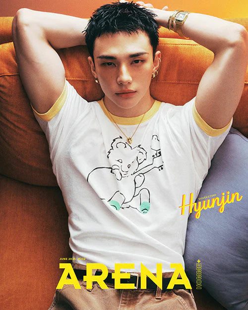 [PRE-ORDER] ARENA HOMME+ MAGAZINE 2025.06 COVER : Stray Kids HYUNJIN