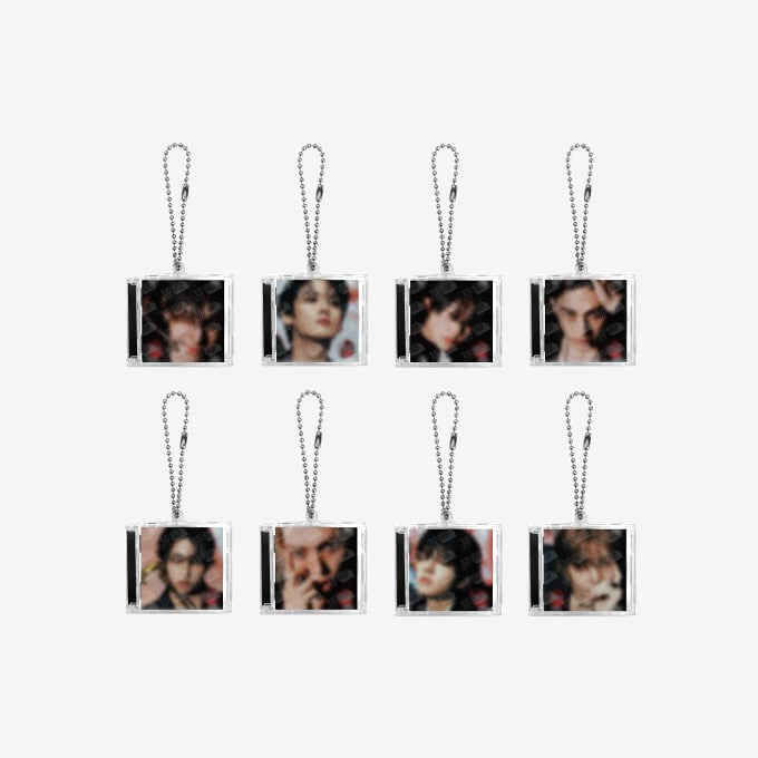 Stray Kids ATE POP-UP STORE OFFICIAL MD MINI CD KEYRING