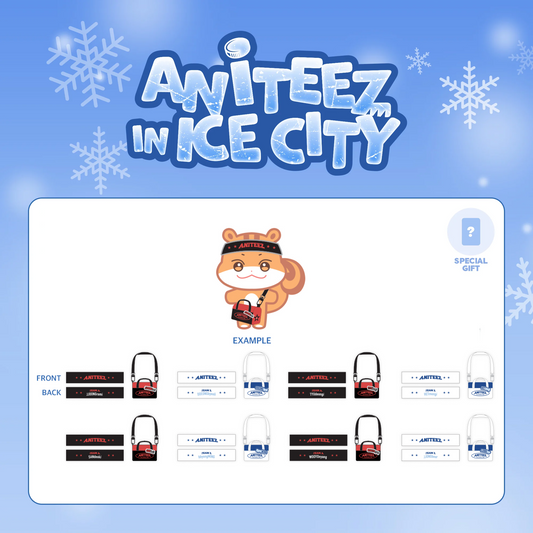 ATEEZ X ANITEEZ POP-UP 'ANITEEZ IN ICE CITY' OFFICIAL MD HOCKEY CLUB MASCOT SET