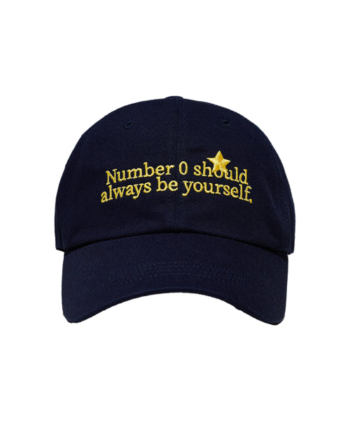 [PRE-ORDER] NARCISSISM & ITZAVIBE(ITZ*) OFFICIAL SAYING CAP - NAVY