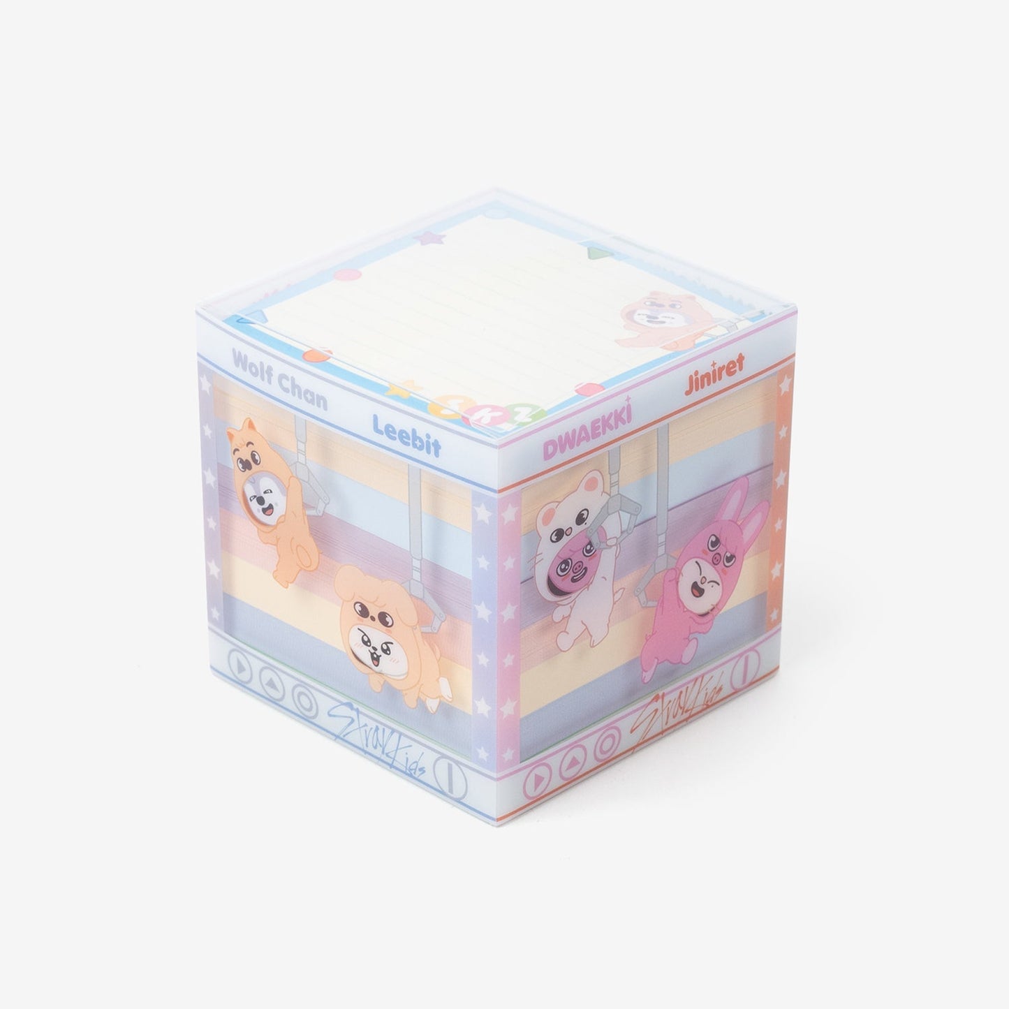 Stray Kids SKZ TOY WORLD MEMO CUBE