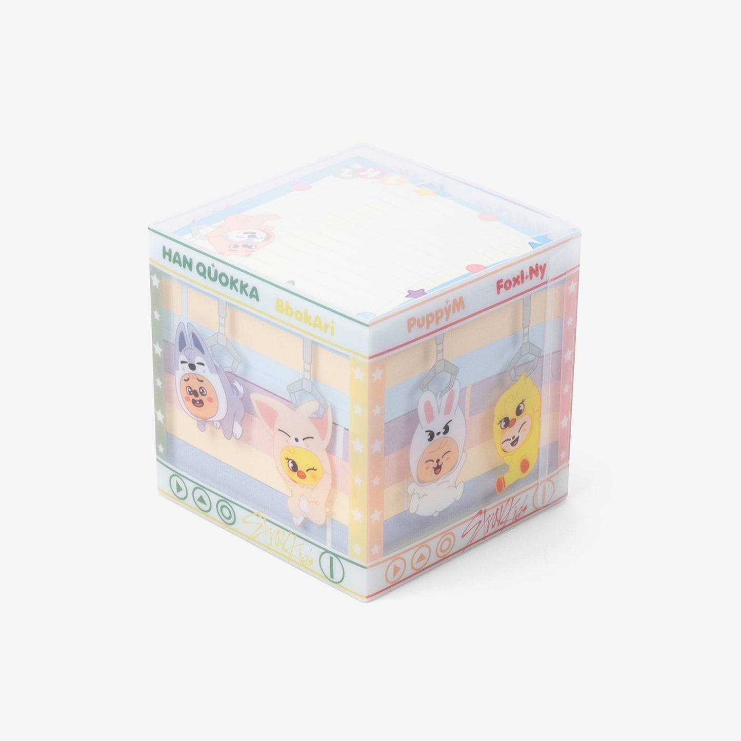 Stray Kids SKZ TOY WORLD MEMO CUBE