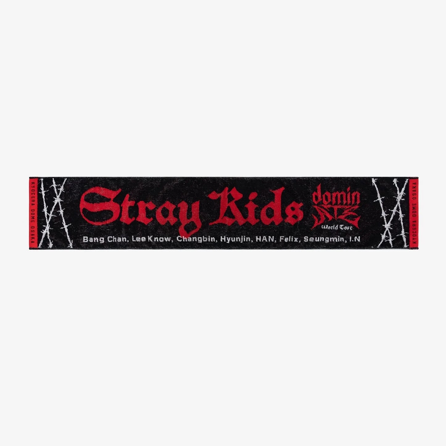 [PRE-ORDER] Stray Kids World Tour dominATE JAPAN OFFICIAL MD MUFFLER TOWEL