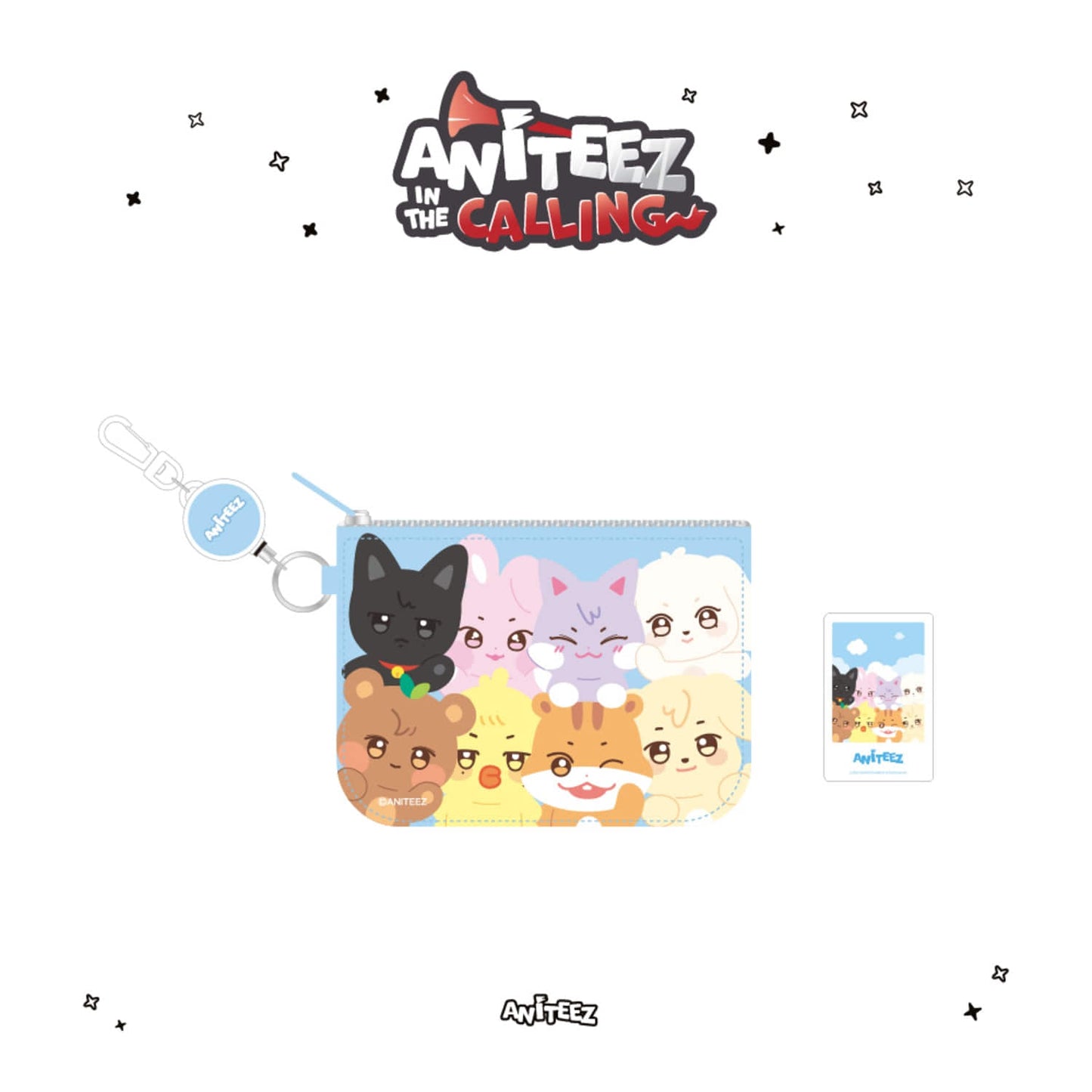 [PRE-ORDER] ATEEZ X ANITEEZ IN THE CALLING OFFICIAL MD REEL PASS CASE
