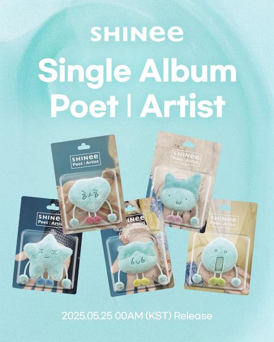 [PRE-ORDER] SHINee Single Album Poet | Artist (Fluffly SHINee Ver.)