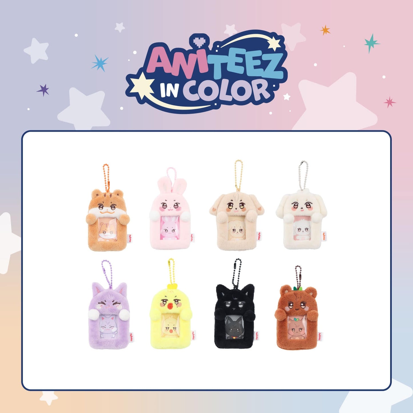 [PRE-ORDER EVENT] ATEEZ X ANITEEZ POP-UP STORE [ANITEEZ IN COLOR] OFFICIAL MD MINI PHOTO HOLDER