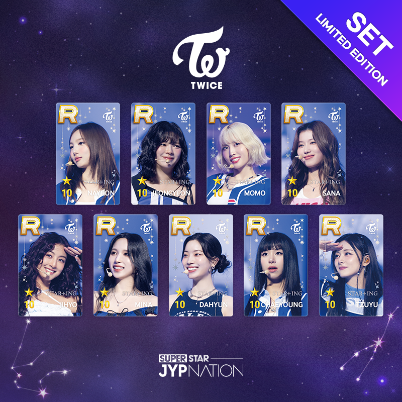 [PRE-ORDER] TWICE SUPERSTAR 10TH ANNIVERSARY POP-UP OFFICIAL PHOTOCARD