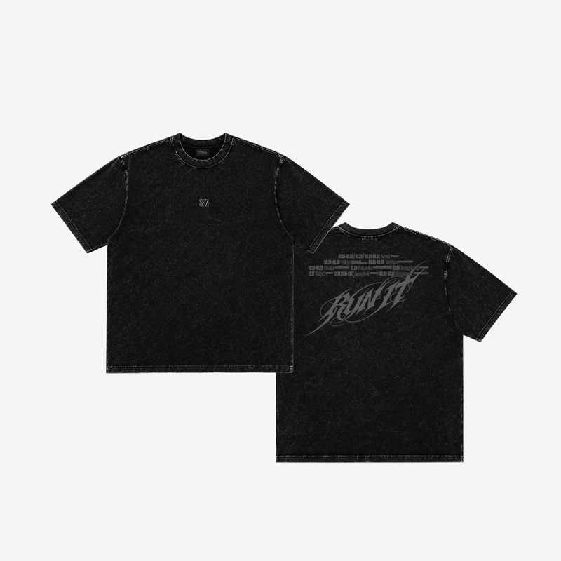 [PRE-ORDER EVENT] Stray Kids World Tour RUN IT SEOUL MD T-SHIRT