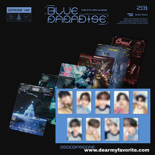 [LUCKY DRAW] ZEROBASEONE 5TH MINI ALBUM BLUE PARADISE (ZEROSE Ver.)