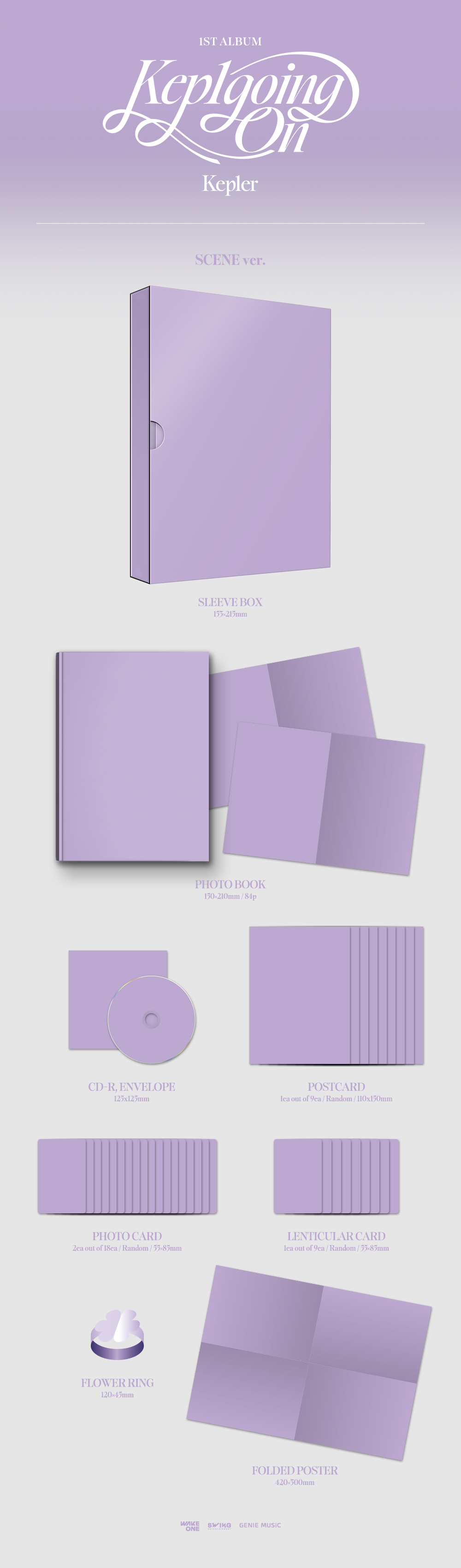 [PRE-ORDER BENEFIT] Kep1er 1st Album Kep1going On