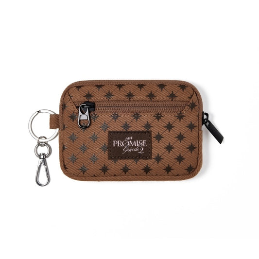 [PRE-ORDER] TOMORROW X TOGETHER OFFICIAL MD MULTI MINI POUCH (brown)