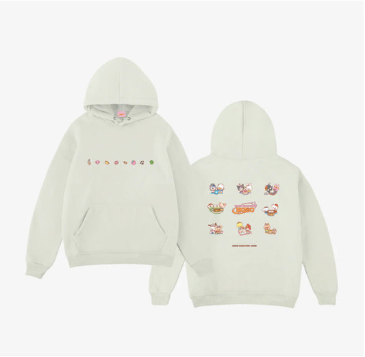 [PRE-ORDER EVENT] Stray Kids SKZOO X SANRIO CHARACTERS OFFICIAL MD HOODIE