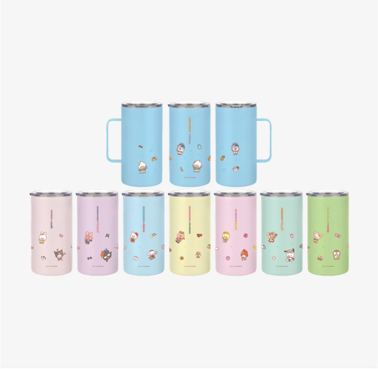 [PRE-ORDER EVENT] Stray Kids SKZOO X SANRIO CHARACTERS OFFICIAL MD TUMBLER