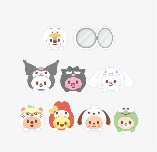[PRE-ORDER EVENT] Stray Kids SKZOO X SANRIO CHARACTERS OFFICIAL MD PLUSH MIRROR