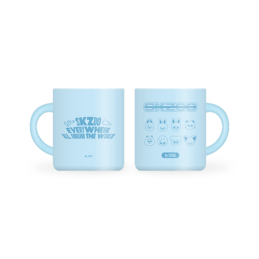 [FAST DELIVERY] Stray Kids SKZOO EVERYWHERE ALL AROUND THE WORLD in SEOUL POP-UP STORE OFFICIAL MD SKZOO CITY MUG SEOUL Ver.