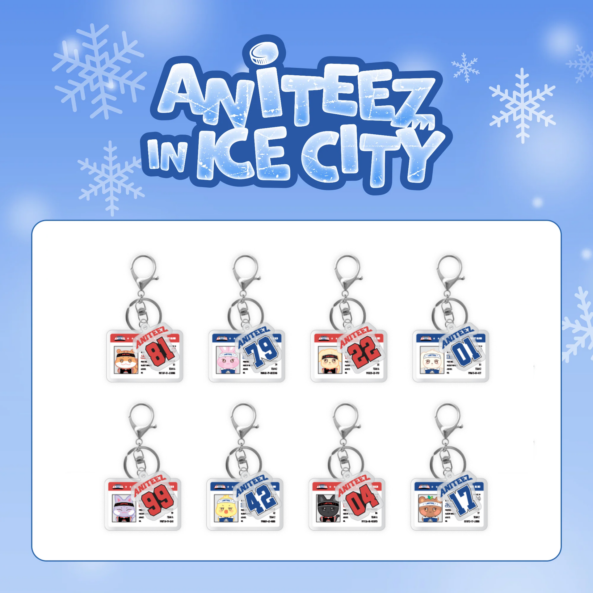 🔥[CLEARANCE] ATEEZ X ANITEEZ POP-UP 'ANITEEZ IN ICE CITY
