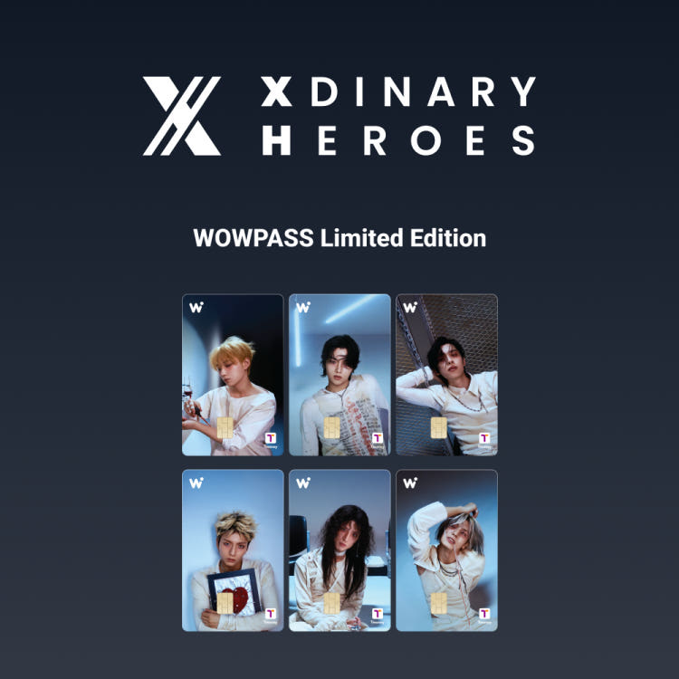 WOWPASS K-POP Edition Xdinary Heroes Official Card
