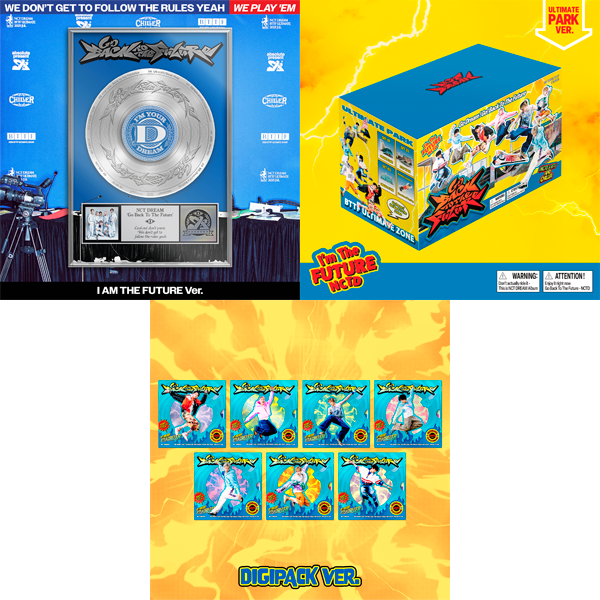 [PRE-ORDER BENEFIT] NCT DREAM 5th Album Go Back To The Future (I AM THE FUTURE + Ultimate Park + Digipack)