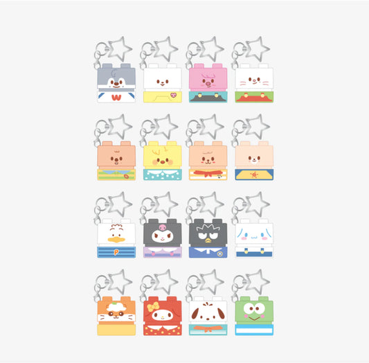 [PRE-ORDER EVENT] Stray Kids SKZOO X SANRIO CHARACTERS OFFICIAL MD SECRET BLOCK STAMP
