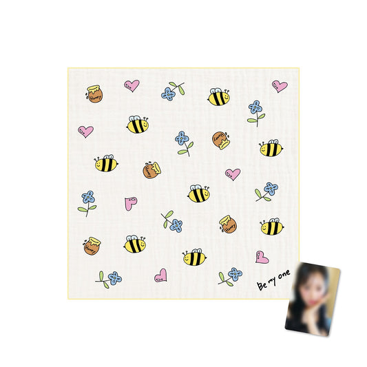 [PRE-ORDER] KIM JI WON 1ST FANMEETING [BE MY ONE] OFFICIAL MD HANDKERCHIEF