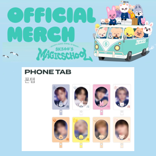 Stray Kids x SKZOO POP-UP IN BUSAN OFFICIAL MD PHONE TAB