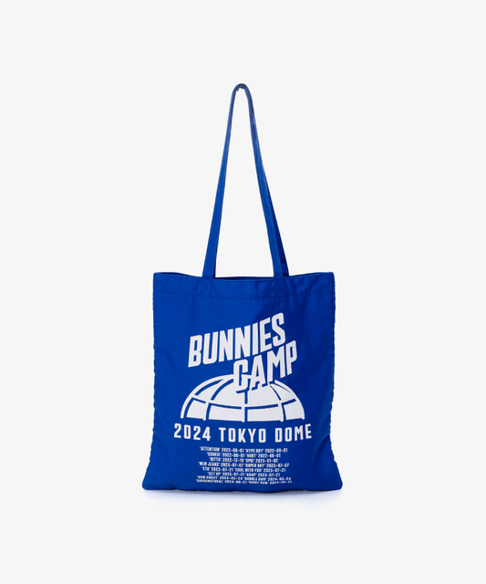 [PRE-ORDER] NewJeans BUNNIES CAMP 2024 TOKYO DOME OFFICIAL MD TOTE BAG (BLUE)