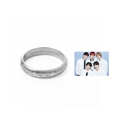 [PRE-ORDER] TOMORROW X TOGETHER OFFICIAL MD RING (silver)