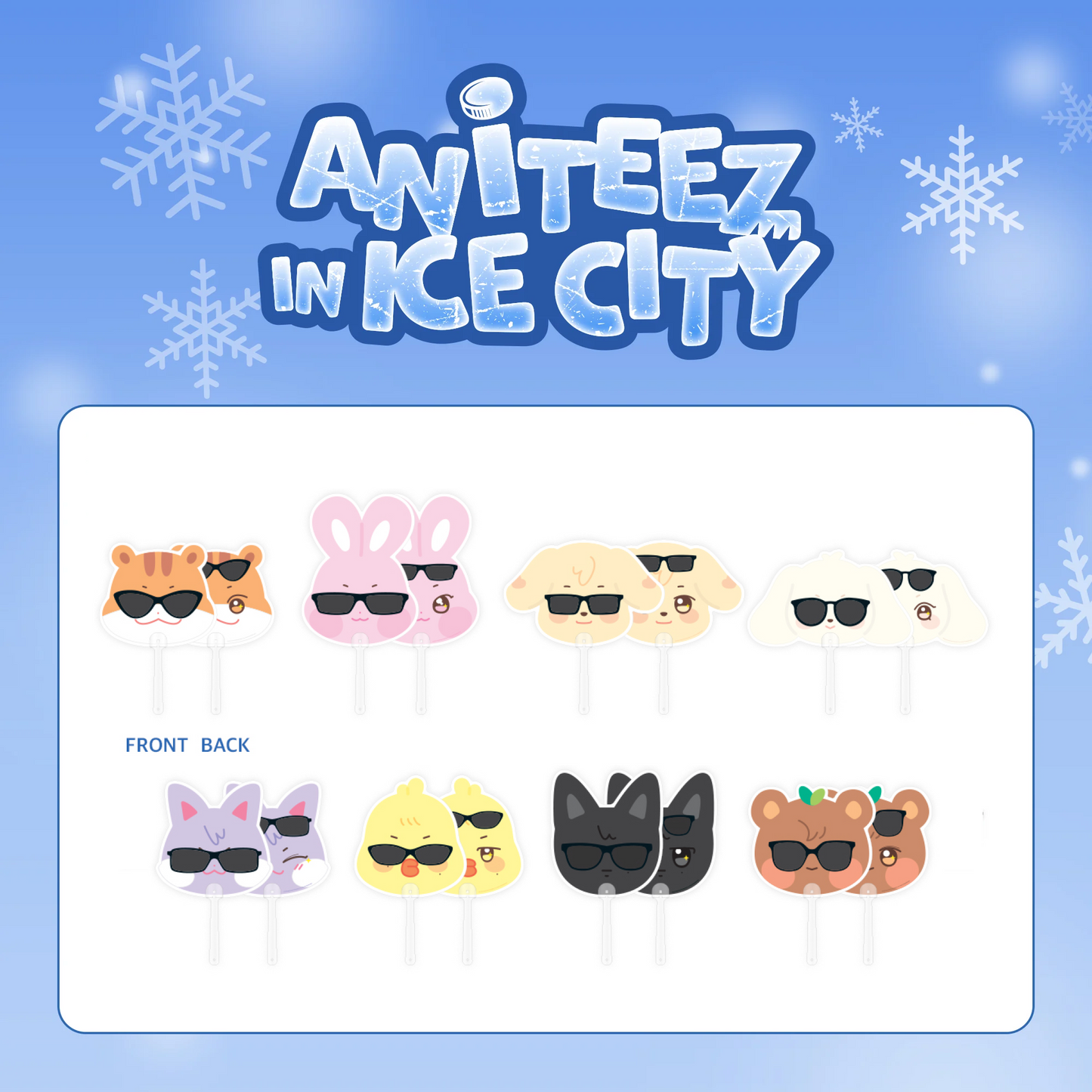 ATEEZ X ANITEEZ POP-UP 'ANITEEZ IN ICE CITY' OFFICIAL MD FAN