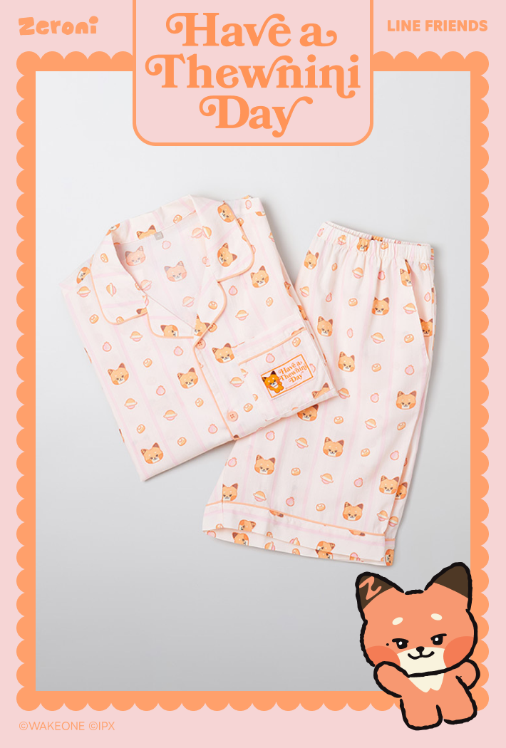 [PRE-ORDER] ZEROBASEONE OFFICIAL MD SPAO with zeroni 2nd Collection Pajamas