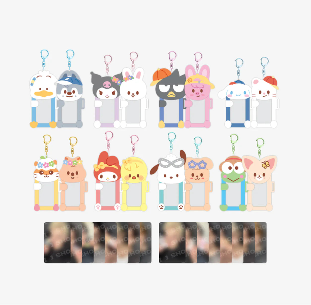 [PRE-ORDER EVENT] Stray Kids SKZOO X SANRIO CHARACTERS OFFICIAL MD CONNECTING PHOTOCARD HOLDER