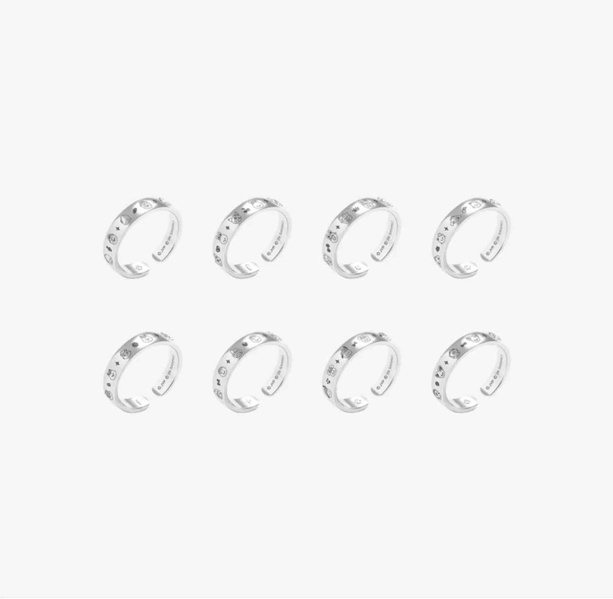 [PRE-ORDER EVENT] Stray Kids SKZOO X SANRIO CHARACTERS OFFICIAL MD RING