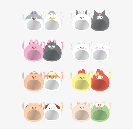 [PRE-ORDER EVENT] Stray Kids SKZOO X SANRIO CHARACTERS OFFICIAL MD PLUSH PVC CROSS BAG