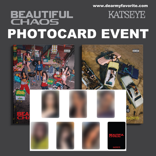 [PRE-ORDER BENEFIT] KATSEYE 2nd EP BEAUTIFUL CHAOS